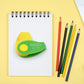 An assorted collection of colourful Kids Spinner Erasers for fun and educational learning.