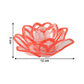 Close-up of lotus shaped flameless LED candle light