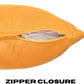 Textured decorative pillow cover enhancing the comfort of a sofa.
