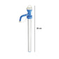 User demonstrating the manual hand pump for kitchen oil, showing its utility.