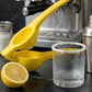 Plastic citrus squeezer for lemons and limes