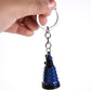 Compact and durable metal keychain ideal for keys and bags