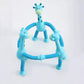 Multiple LED giraffe fidget toys stretched and twisted into various shapes.