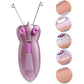 Smooth, radiant skin after using the electric hair remover.
