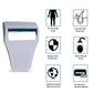 Disposable women's body razor with a flexible head for contoured, smooth skin.