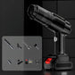 Ergonomic handheld vacuum cleaner, showcasing its compact size and easy grip.