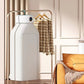 Portable clothes dryer with quiet timer and compact design