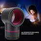 Side view of bladeless electric mosquito trap lamp with USB power