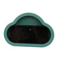 Side view of the waterproof mobile stand case attached to a surface.