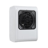 Compact Airvanta room heater providing warmth in a modern setting.