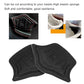 Pair of Heel Cushion Pads laid out next to a pair of shoes, ready for insertion to provide foot comfort.