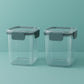 Empty Apex airtight food storage containers ready for use