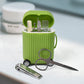 High-quality stainless steel tools for manicure and pedicure.