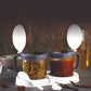 Two pickle container jars on sturdy base tray for kitchen storage