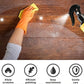Wood polish spray enhancing natural grain of wooden furniture