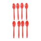 Flexible and handy reusable plastic spoon perfect for serving and meals