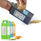 The Konvex multi-blade kitchen slicer grater with its sturdy plastic body.