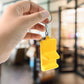 Bright colored mobile stand keychain accessory for phone and keys