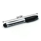 Multiple InkGlow Permanent Black Markers showcasing their versatility.
