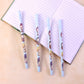 Group of colorful cartoon printed pencils ideal for kids' schoolwork