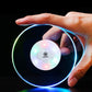 Ultra-thin LED drink coaster highlighting its sleek, slim design.