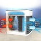 Air cooler emitting a gentle mood LED light for relaxation.