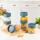 Leak-proof airtight jar perfect for pantry food organization