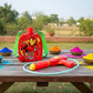 Colorful water spray toy backpack style water gun for kids