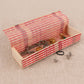 Compact bamboo mat desktop organizer for stationery and makeup