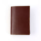 PU leather wallet interior with ample currency space for bills and notes