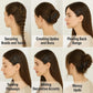 Colorful metal hair clips suitable for styling and updos
