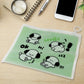 Organized study essentials in a cute cartoon zipper pouch