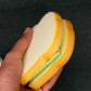 Opened Sandwich Sticky Notes displaying various colorful memo pages.