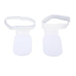 Side view of the Posture Corrector demonstrating improved spinal posture.