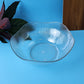 Plastic fruit basket placed on dining table