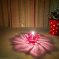 Packaging for the 12-piece multicolor plastic Diwali Diya Set.