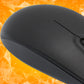 Bottom view of the Compshop M-111 mouse, revealing its accurate 1200 DPI optical sensor.