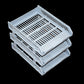 Top-down view of a desktop file rack organizing A4 documents and files.