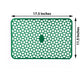 Full set of six colorful PVC fridge mats displayed.