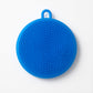 Collection of kitchen tools, including the versatile silicone dish scrubber.
