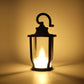 Set of hanging lantern style flameless LED candles for versatile décor