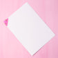 Triangle paper clip clasping office documents securely