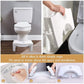 Close-up of the non-slip surface on the toilet squat stool for enhanced stability.
