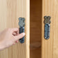 Push pull helper handle installed on sliding door for accessibility
