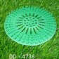 Mobile and transportable shower drain cover for flexible placement and easy cleaning.