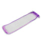 Set of multiple reusable food storage bags neatly arranged for kitchen organization.
