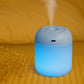 Detailed view of the top controls and mist outlet on a Mini USB Humidifier.
