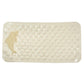 Anti-slip bath mat positioned inside bathtub providing secure footing