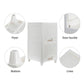 Colorful storage drawers ideal for organizing toys and art supplies in a child's room.