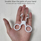 The contact lens tool displayed with its protective case for hygiene.